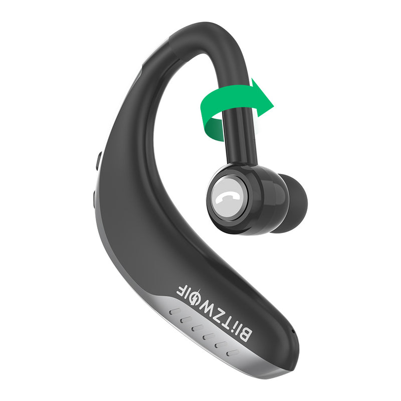 BlitzWolf BW-BH2 Wireless bluetooth 5.0 Earphone Light Single Business Sports Earhook Handsfree HD Calls Headphone with Mic