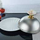 12 Inch Stainless Steel Cheese Melting Dome And Steaming Cover,Polished Ste
