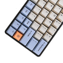 64 Key OEM Profile Dye-sub PBT Keycaps Keycap Set for GK64 Mechanical Keyboard