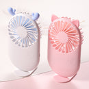New Pattern Pocket Fans Usb Charge Mini- Hold Fans Student Outdoors PortableB4G5