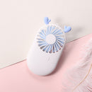New Pattern Pocket Fans Usb Charge Mini- Hold Fans Student Outdoors PortableB4G5