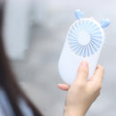 New Pattern Pocket Fans Usb Charge Mini- Hold Fans Student Outdoors PortableB4G5
