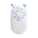 New Pattern Pocket Fans Usb Charge Mini- Hold Fans Student Outdoors PortableB4G5