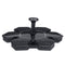 6V/1.5W DC7V 160L Flow Solar Fountain Pump for Bird Bath Solar Panel kit Water Pump Water Fountain Pump