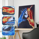 Water Fire Hands 5D Special Shaped Diamond Painting Diy Part Drill Diamond