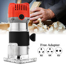 Raitool 800W 30000RPM Electric Hand Trimmer Wood Laminate Palm Router
