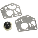 Carburetor Carb Primer Bulb & Diaphragm Gasket Kit For Briggs&Stratton 495770