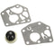 Carburetor Carb Primer Bulb & Diaphragm Gasket Kit For Briggs&Stratton 495770
