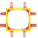2X(4 Pcs Rugged 90 Degree Right Angle Clamp Diy Corner Clamps Quick Fixed F