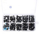 540pcs Micro-Momentary Tactile Push Button Switch Tactile Push Button Switch Micro-Momentary Tact Assortment Kit