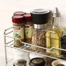 L-Shape Stainless Steel Storage Rack Multifunction 2 Layer Kitchen Bathroom
