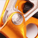 CAMNAL Aluminum Alloy Climbing Right Foot Ascender Riser Rock Climbing Mountaineering Equipment Gear