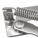 2Pcs Stainless Steel Wardrobe Doors Triangle Spring Hinge