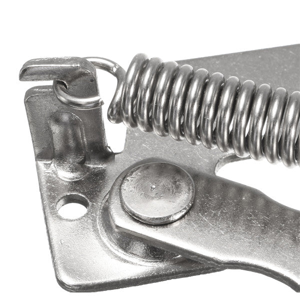 2Pcs Stainless Steel Wardrobe Doors Triangle Spring Hinge