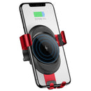 Cafele QI Wireless Charger Car Air Vent Phone Holder Gravity Auto Lock Mount for iPhone 8 X/Samsung