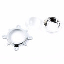 60 120 44mm Lens + Reflector Collimator + Fixed Bracket for DIY 20-100W LED Lamp Bead