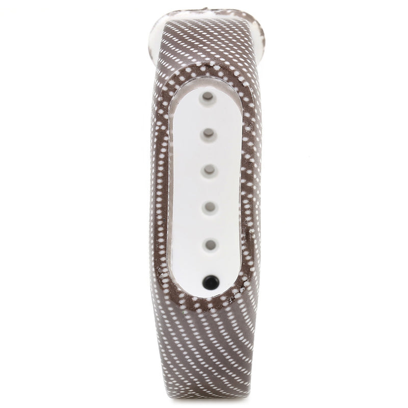 TPU Replacement Silicone Wrist Strap WristBand Bracelet Watch Strap for Xiaomi Miband 2