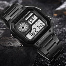 Panars Watch Men Sport Digital Watches Chronograph Waterproof Watch Stainle