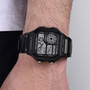 Panars Watch Men Sport Digital Watches Chronograph Waterproof Watch Stainle