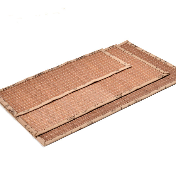 Bamboo Tea Ware Mat Tea Tray Cup Mat Coaster Kungfu Tea Accessaries