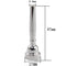 Small Mouthpiece 3C 5C 7C (3 Packs) Small Mouthpiece, Metal Material Small