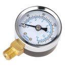 2X(Ts-40-14 Bar 0-200 Psi 0-14 Bar Pressure Gauge 1/8 Male Npt Pressure Gau
