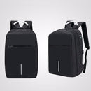 Men Boys Backpack Rucksack With USB Port Headphone Hole Travel Hiking School Bag