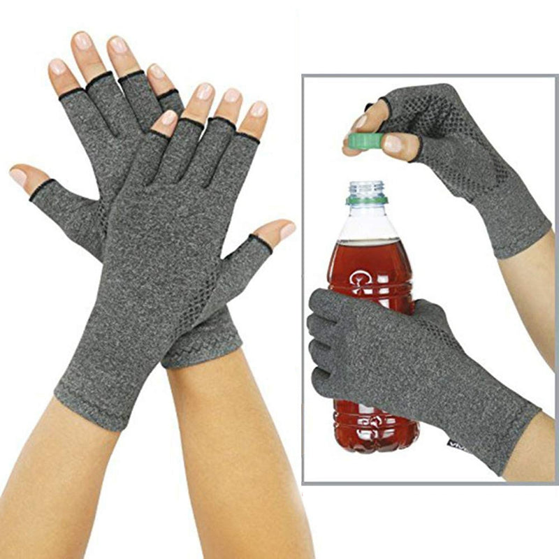 Compression Glove For Rheumatoid, Osteoarthritis - Heat Hand Gloves For Com W6C5