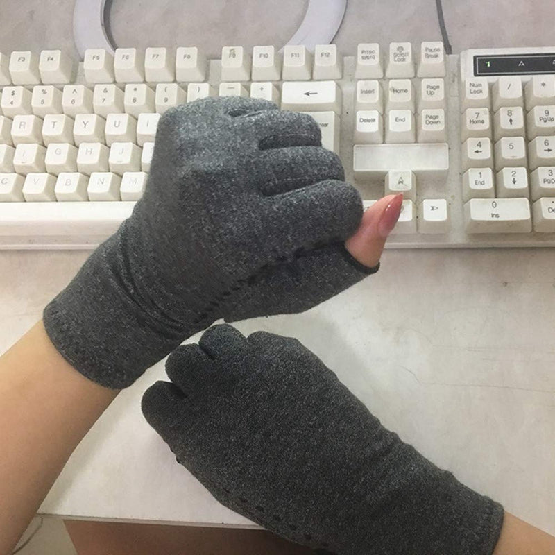 Compression Glove For Rheumatoid, Osteoarthritis - Heat Hand Gloves For Com W6C5