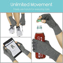Compression Glove For Rheumatoid, Osteoarthritis - Heat Hand Gloves For Com W6C5
