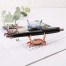 New Red Creative Cute Crab Pen Holder Weightlifting Crabs Pen Holder Bracke M6X8