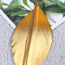 Fashion Jewelry Fuorescent Double Color Exotic Dangle Eardrop Earring Long MM3Q5
