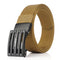 TUSHI 125cm x 3.4cm Zinc Alloy Quick Release Buckle Nylon Tactical Belt Casual Belts Business Belt