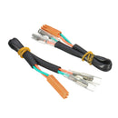 Pair Turn Signal Wiring Adapter Plugs For Kawasaki Ninja ZZR Z1000 Z750 KL650E