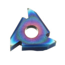 Drillpro 10pcs HRC45 Blue Nano 16ER AG60 Carbide Insert External Threading Insert