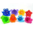 Stacking Cups Bath Toys for Toddlers: the Sea Animal Stacker with Holes for
