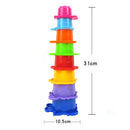 Stacking Cups Bath Toys for Toddlers: the Sea Animal Stacker with Holes for