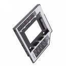2X(Universal Sata 2Nd Hdd Ssd Hard Drive Caddy 9.5Mm For Cd/Dvd-Rom Optical