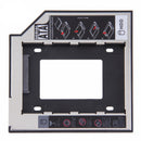 2X(Universal Sata 2Nd Hdd Ssd Hard Drive Caddy 9.5Mm For Cd/Dvd-Rom Optical