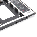 2X(Universal Sata 2Nd Hdd Ssd Hard Drive Caddy 9.5Mm For Cd/Dvd-Rom Optical