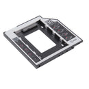 2X(Universal Sata 2Nd Hdd Ssd Hard Drive Caddy 9.5Mm For Cd/Dvd-Rom Optical