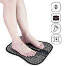 6 Modes Electric Dual Foot Massager 9 Intensity Massage Mat Leg Blood Circulation Muscle Feet Relax Device