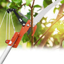 2X(Garden Tools Pruning Shears Pruning High Saws Telescopic Tree Saws Perfe