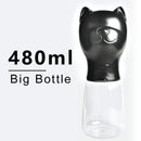 480Ml Portable Pet Water Bottle For Dogs French Bulldog Pug Travel Puppy Ca