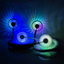Hand Free Usb Personal Fan- Portable Handheld Mini Led Fan Headphone Design E2N8