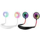 Hand Free Usb Personal Fan- Portable Handheld Mini Led Fan Headphone Design N7Q4