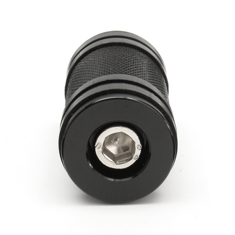 Black Edge Cut Shifter Peg For Harley Davidson Dyna Sportster Softail Touring