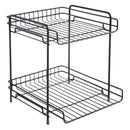 Double-Layer Tableware Storage Rack Holder Shelf Dish Drain For Kitchen StorS9E6