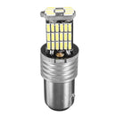 1PCS 1157 BAY15D 45SMD LED Car Brake Lights CANBUS Error Free Tail Turn Signal Bulb 15W White