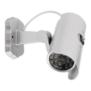Emulational Dummy CCTV Outdoor Security Camera with 18 Red Flashing LED Light